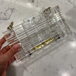 ‼️SOLD‼️ Acrylic clutch